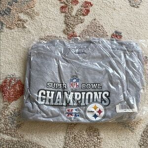 Vintage NFL Super Bowl Champions Gray  Sweater Brand New